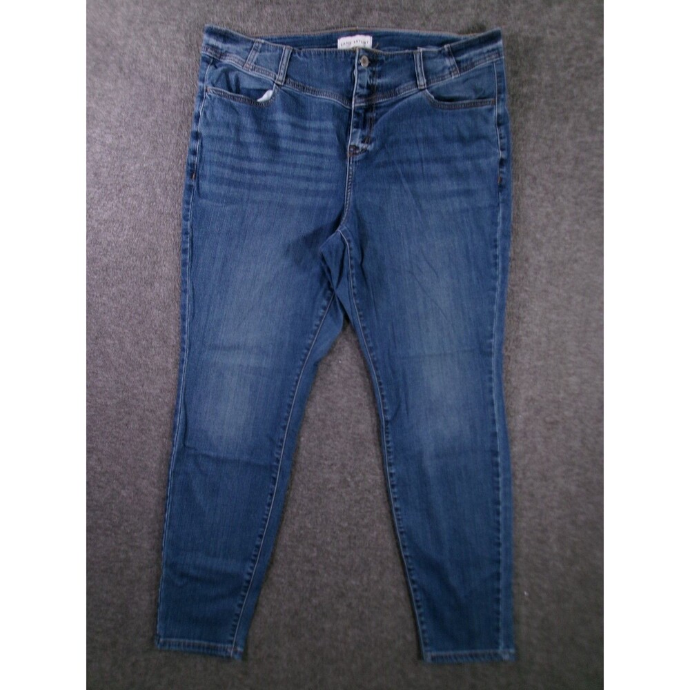 Lane Bryant Jeans Women 18 Blue Signature Fit Jeggings Flex Magic Waistband